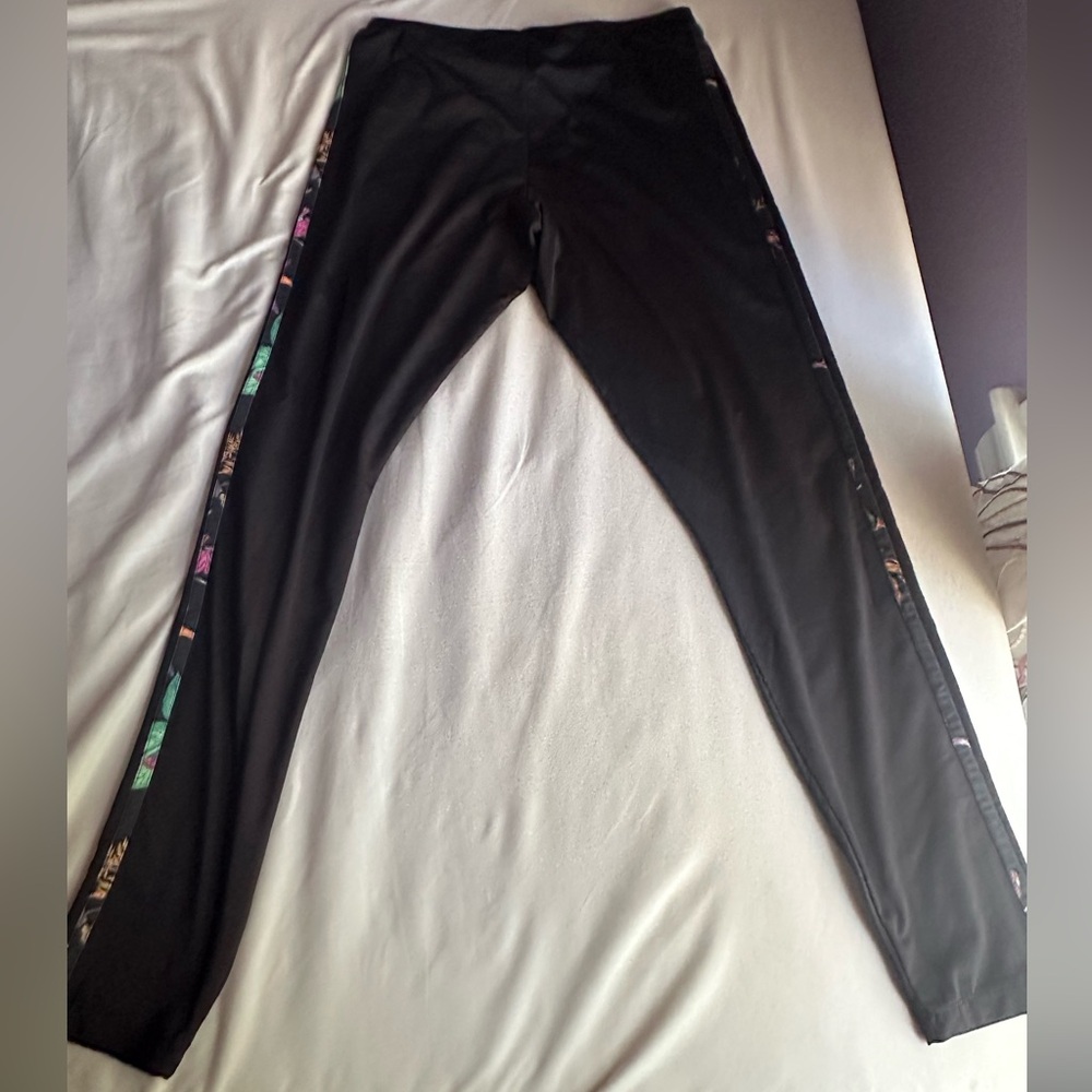 Women’s Adidas Black Leggings, Size Medium
